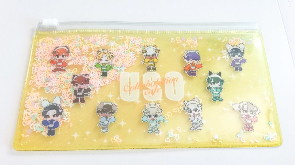 ケモミミジャージメイドクリアポーチ