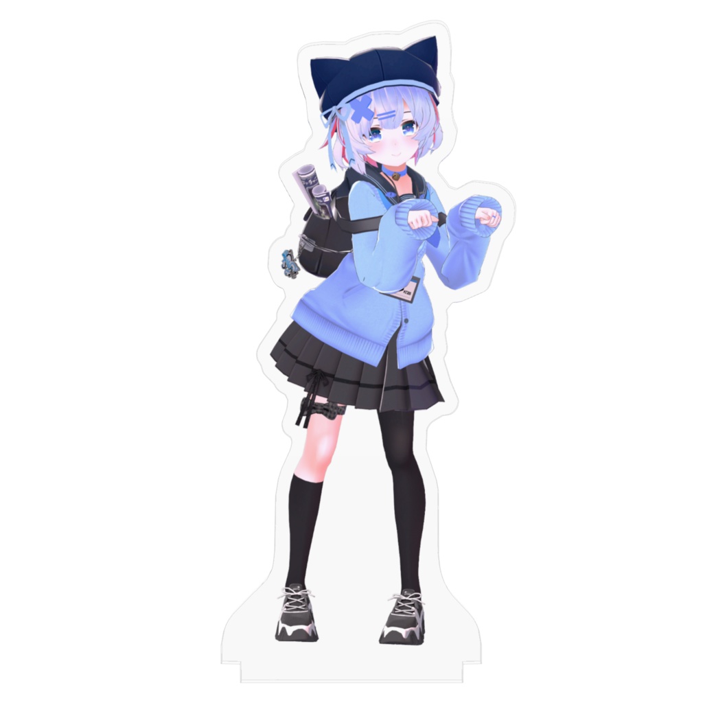 アクリル板に描かれたKT