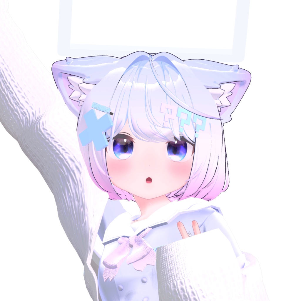 アクリル板に描かれたKT