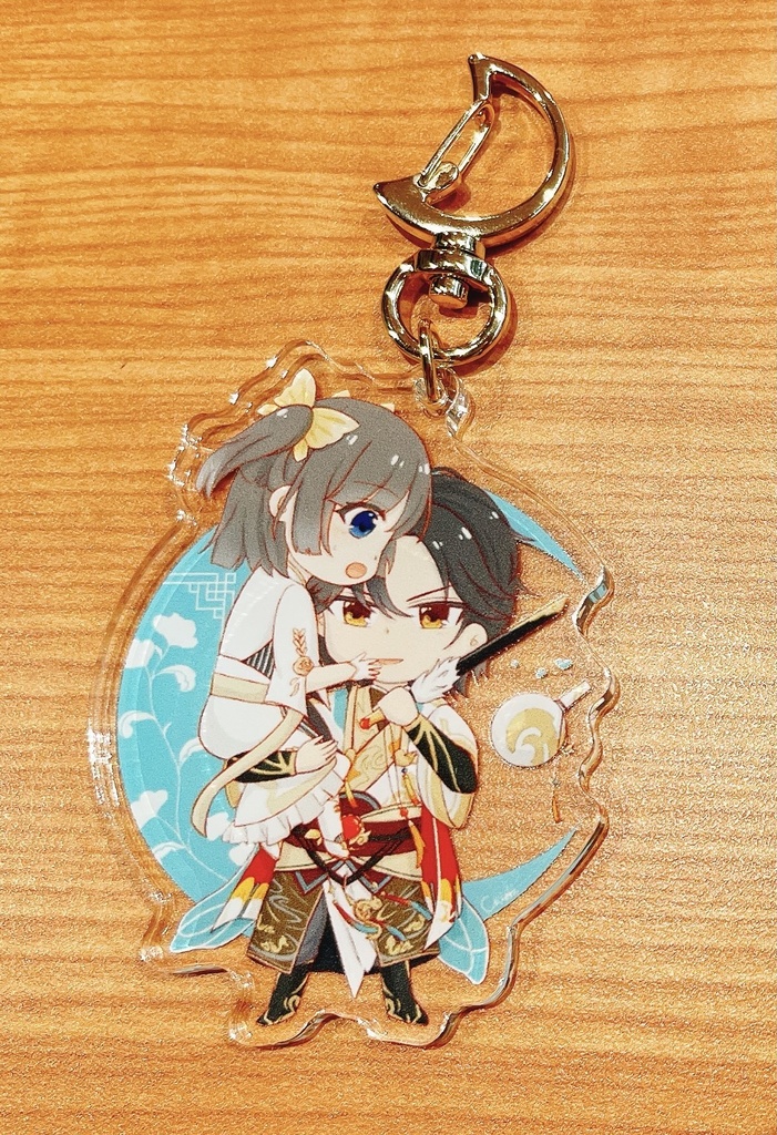 太白鴨 若♀ アクリルキーホルダー