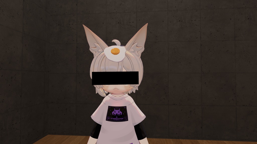 【VRChat向け】CensorBar（黒塗り目隠しギミック）無料あり