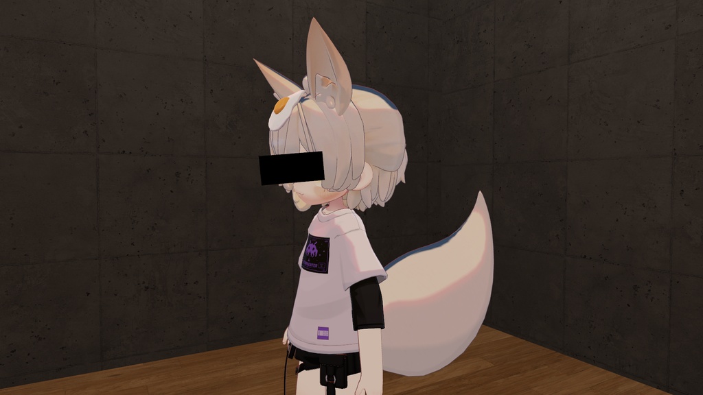 【VRChat向け】CensorBar(黒塗り目隠しギミック)無料あり