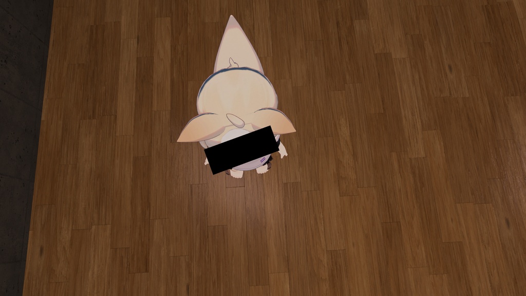 【VRChat向け】CensorBar(黒塗り目隠しギミック)無料あり