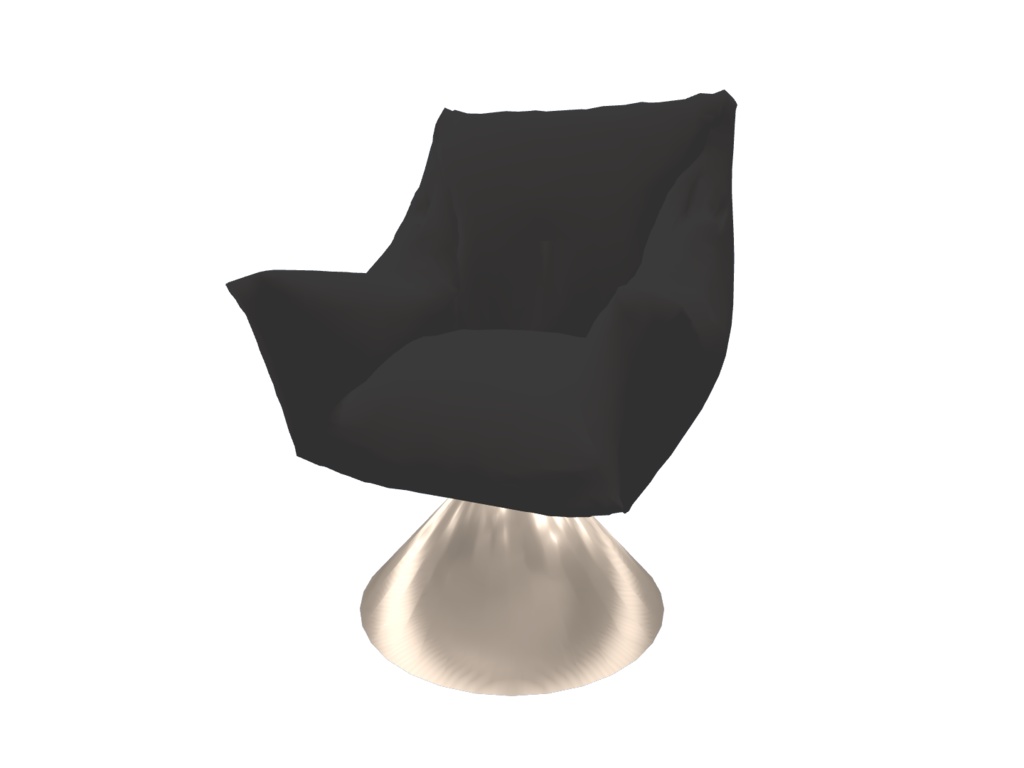 【VRChat向け】ふかふかの椅子 スモーキーカラー5色入り