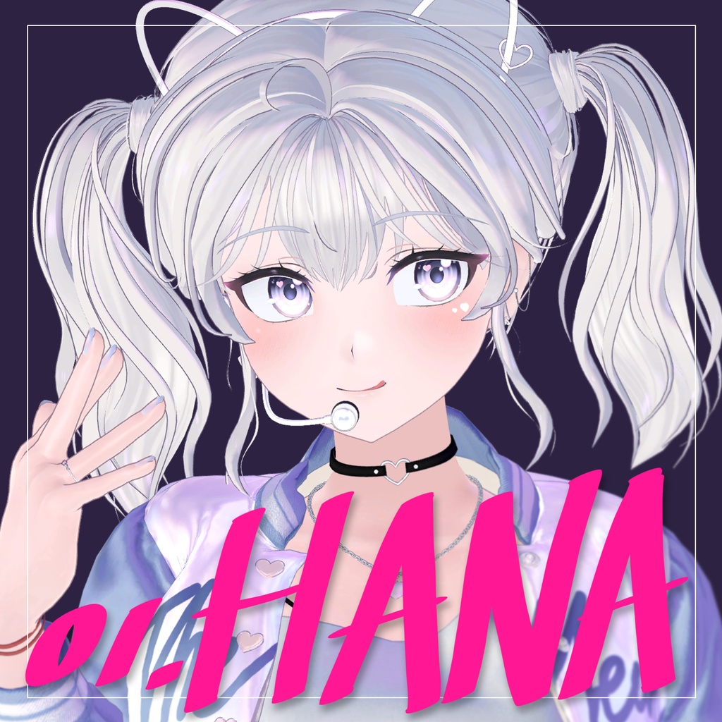 01.HANA [オリジナル3Dモデル] ver.1.04