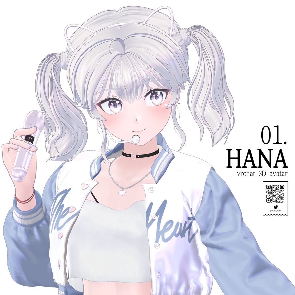 01.HANA [オリジナル3Dモデル] ver.1.02