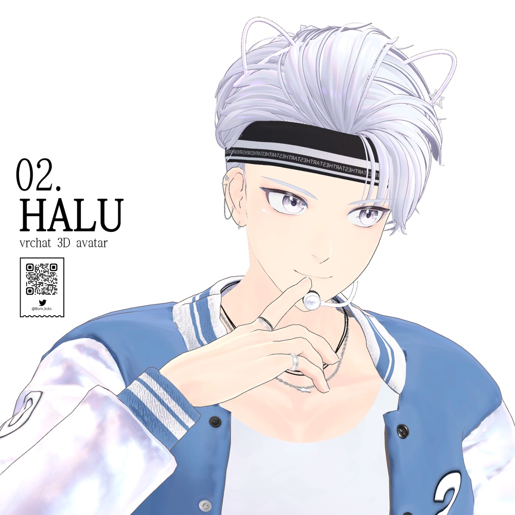 02.HALU [オリジナル3Dモデル] ver.1.00