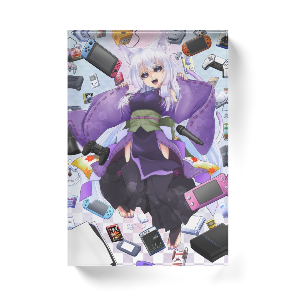 猫神ヤシロ(メインビジュアル2021) アクリルブロック