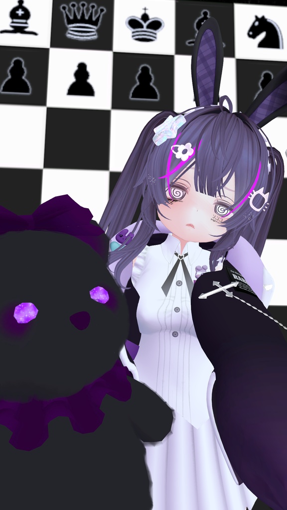 【セレスティア対応】パープルラビット VRC用