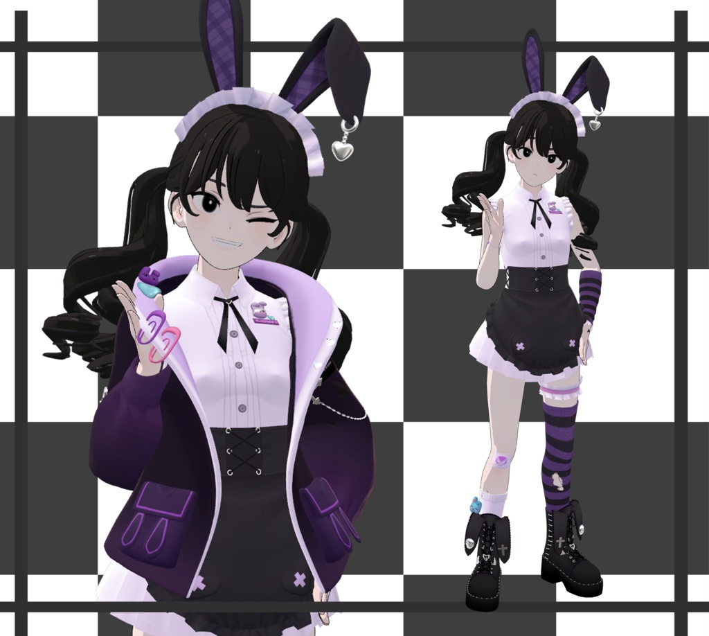 【Grus】対応パープルラビット