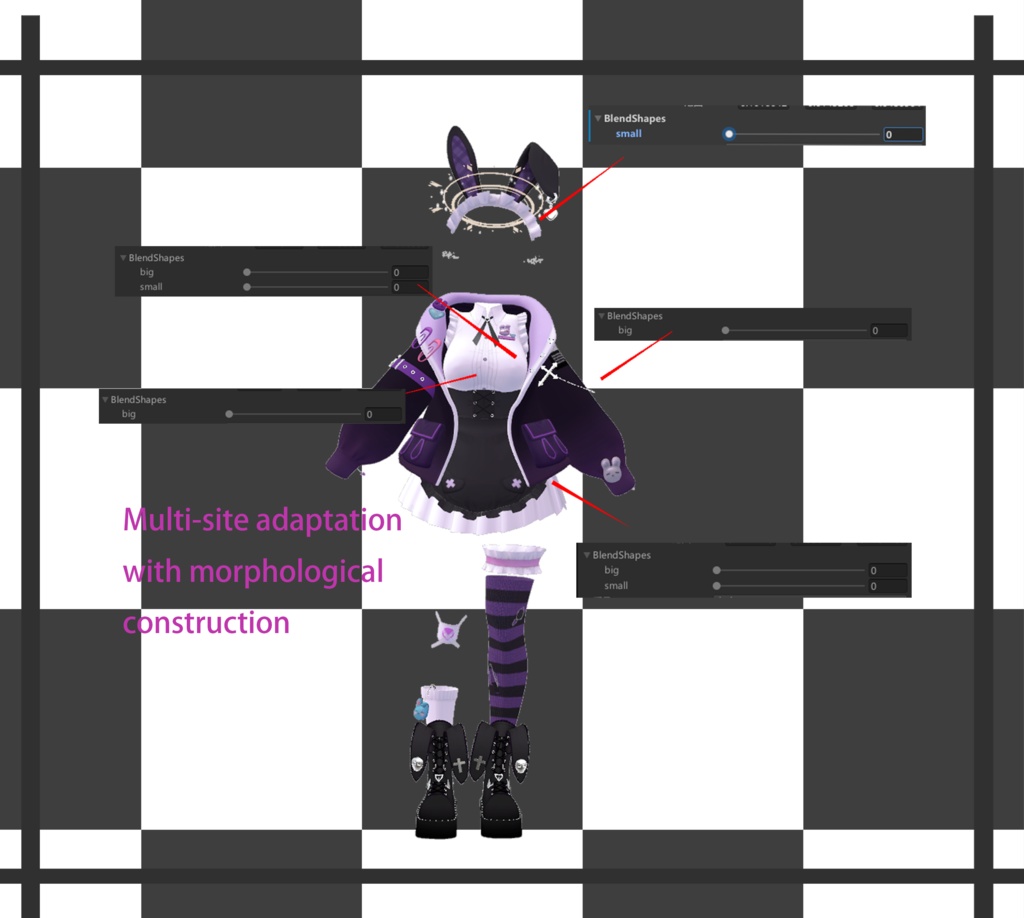 【 YUGI & MIYO 】パープルラビット