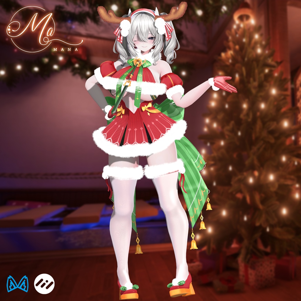 「クリスマス限定!10Avata対応【翠鹿绮裳】