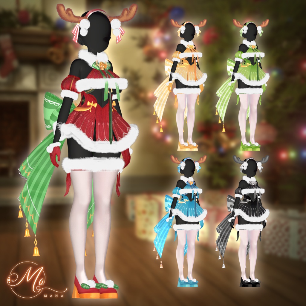 「クリスマス限定!10Avata対応【翠鹿绮裳】