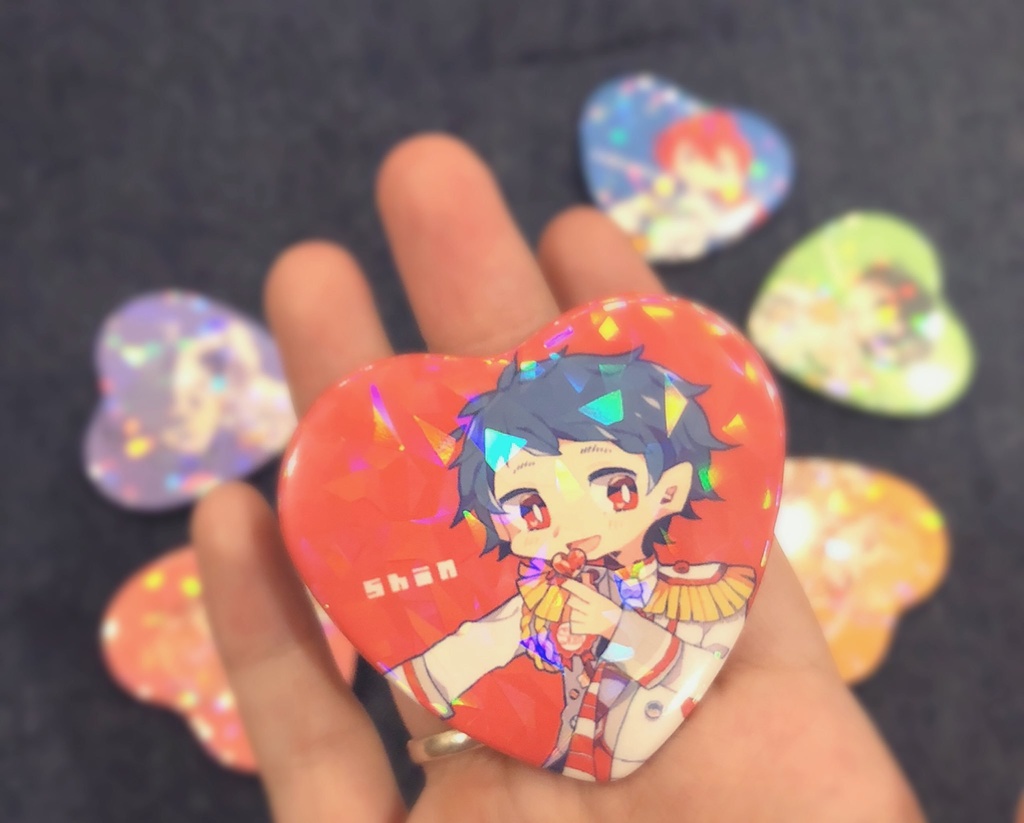 セプテントリオンプリズムストーン缶バッジ