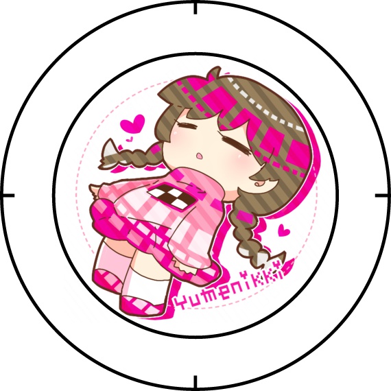 ゆめにっき缶バッジ