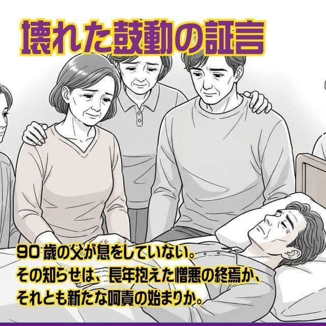 壊れた鼓動の証言 ~90歳の父が息をしていない。その知らせは、長年抱えた憎悪の終焉か、それとも新たな呵責の始まりか。~