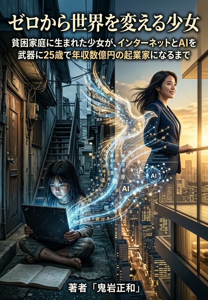 ゼロから世界を変える少女 ~貧困家庭に生まれた少女が、インターネットとAIを武器に25歳で年収数億円の起業家になるまで~