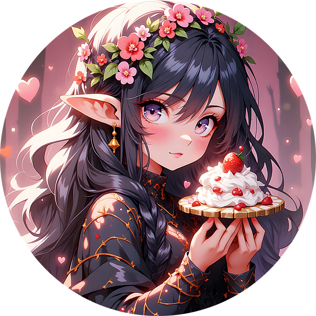 幻想少女シリーズ 丸型アイコン10点セット