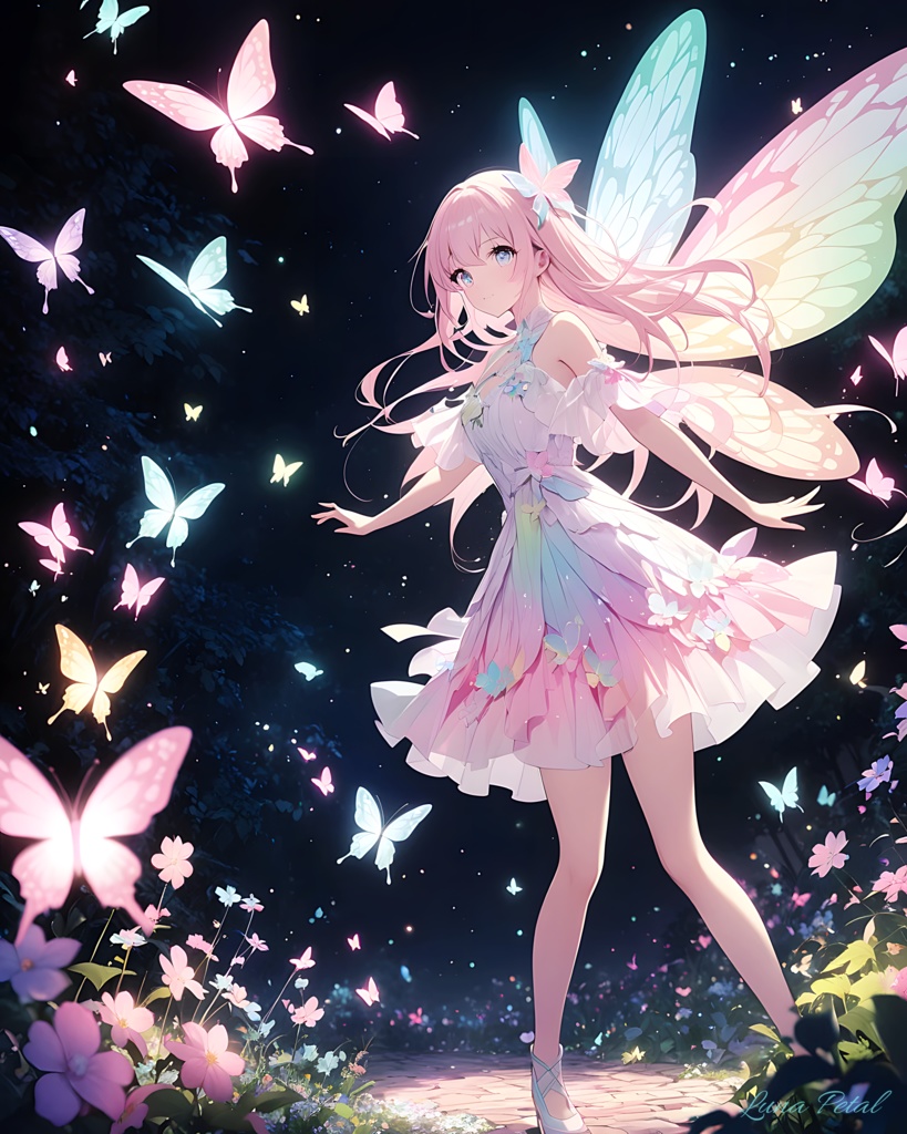 月屑の庭 No.15 「静夜に舞う燐光」