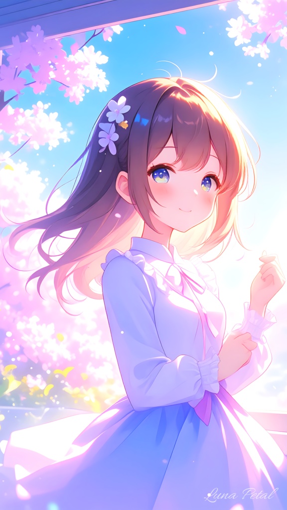 月屑の庭 No.17「夜明け前、蒼はほどけて」