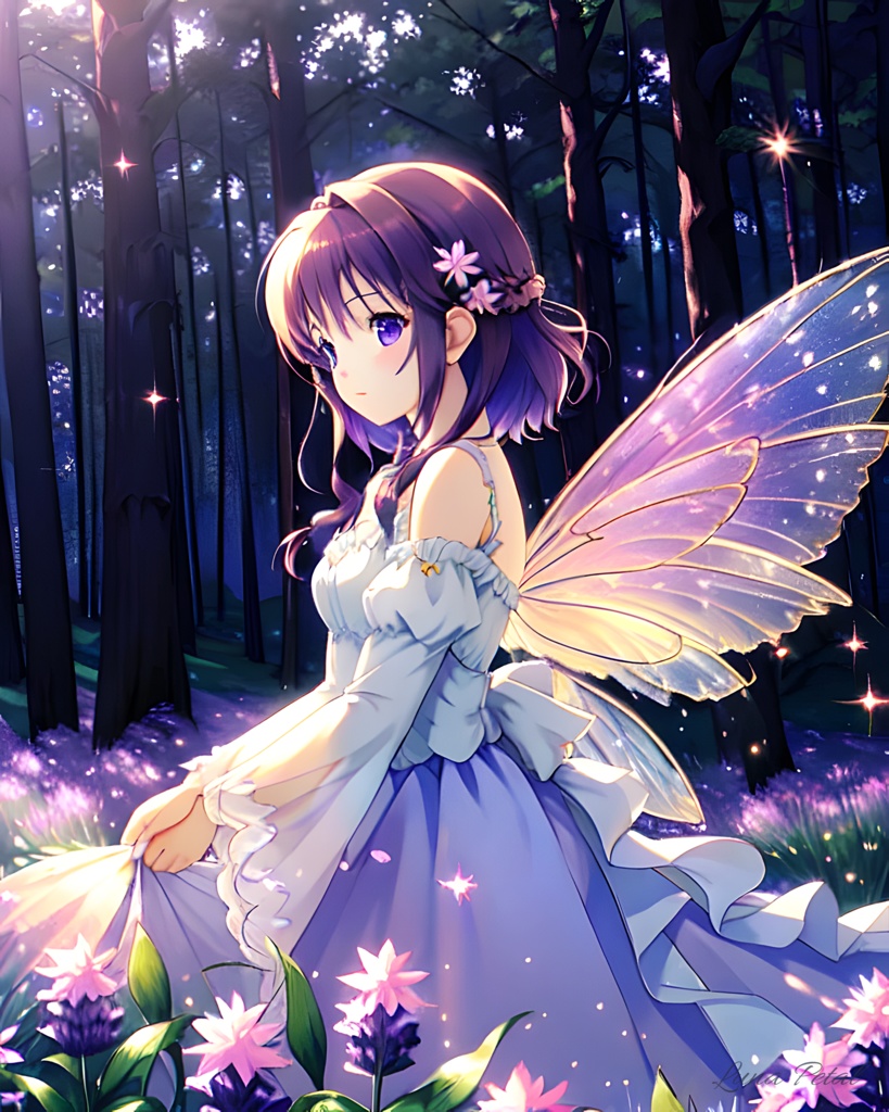 月屑の庭 No.20「深森に眠る静光」