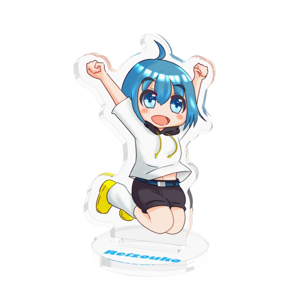 ちびれいぞう子アクリルフィギュア