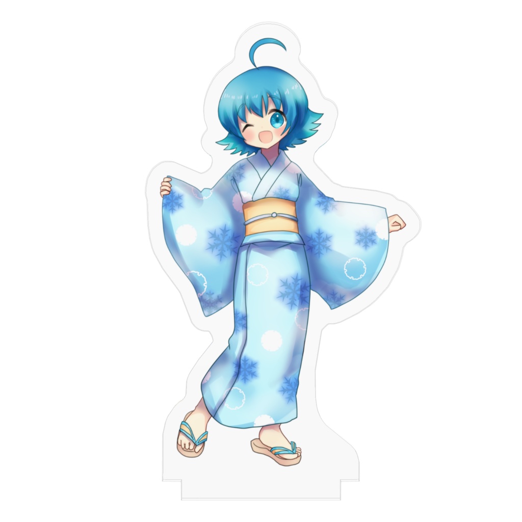 浴衣れいぞう子アクリルフィギュア