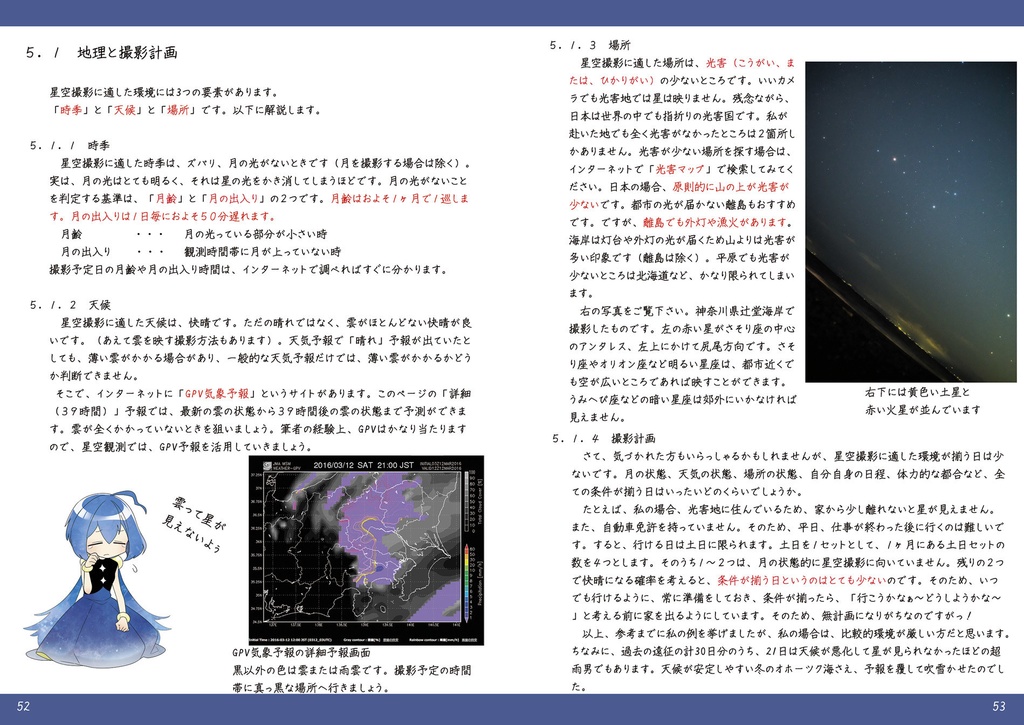 星空の撮り方(基本編)