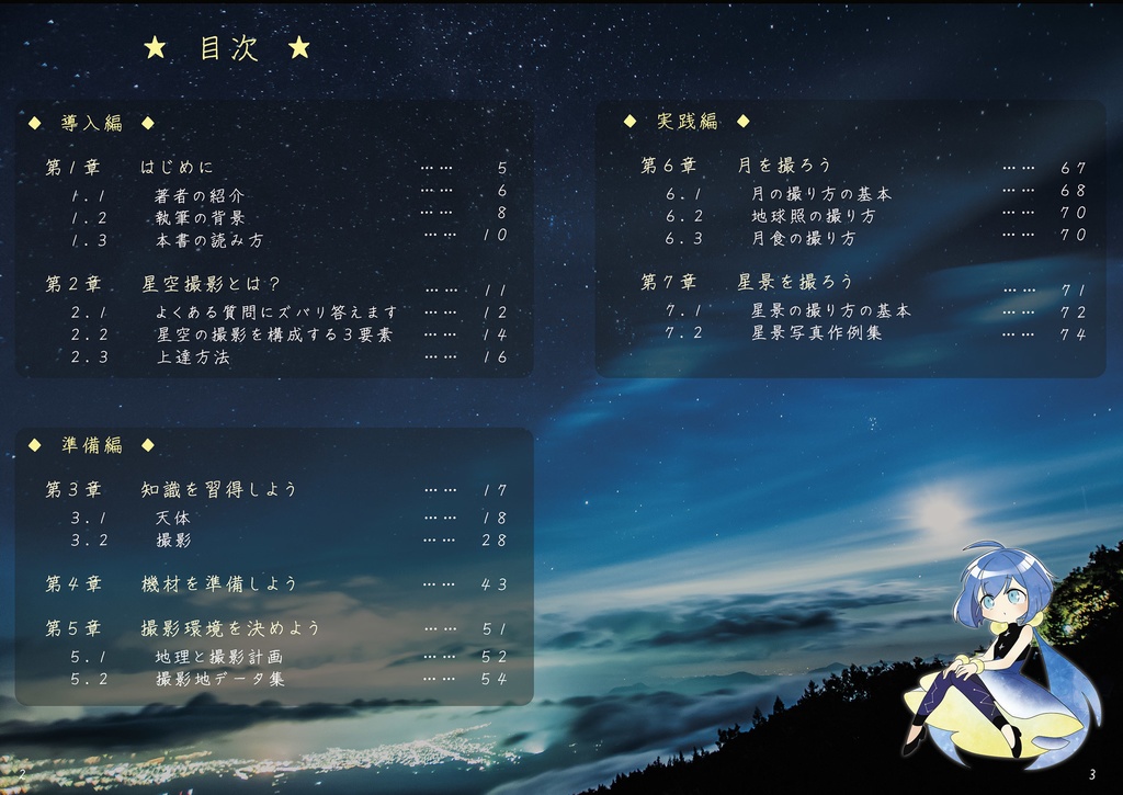 星空の撮り方(基本編)