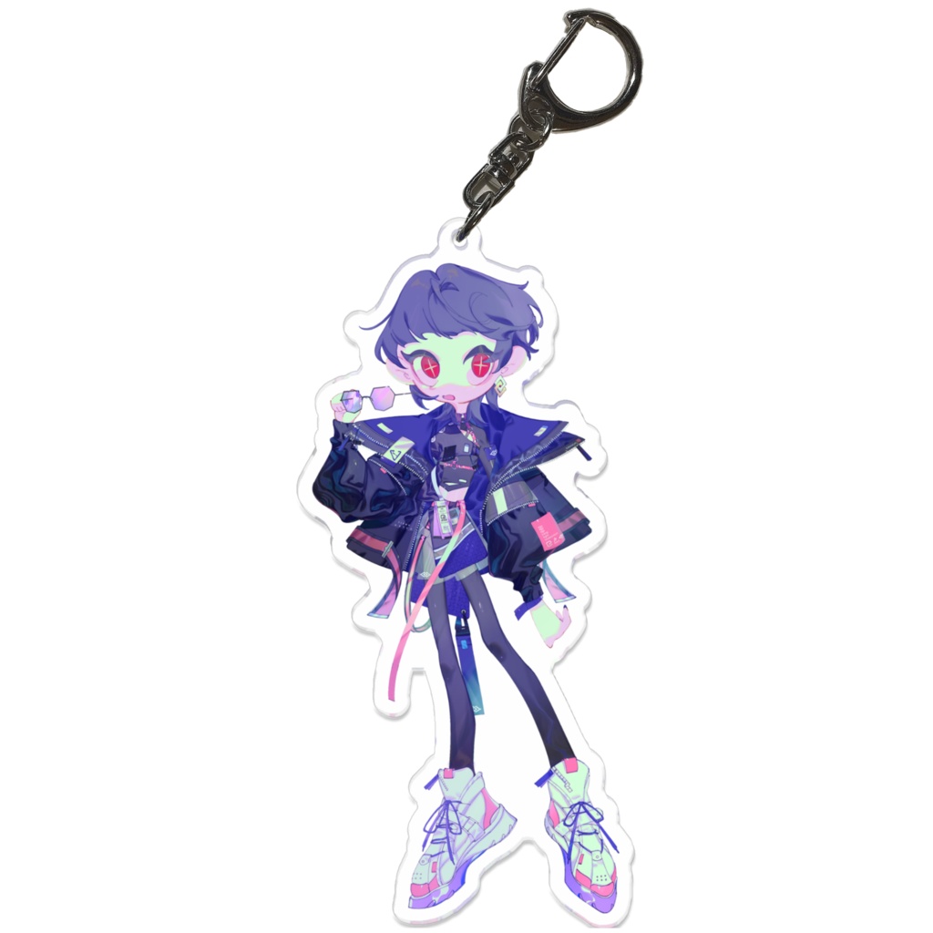 犀羅SDイラストアクリルキーホルダー / Saira acrylic keychain