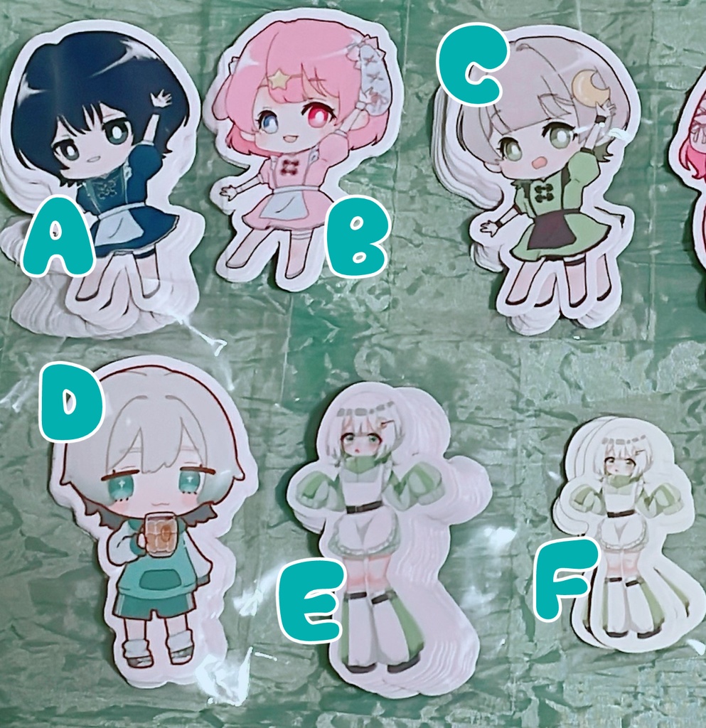 ステッカー(全6種)
