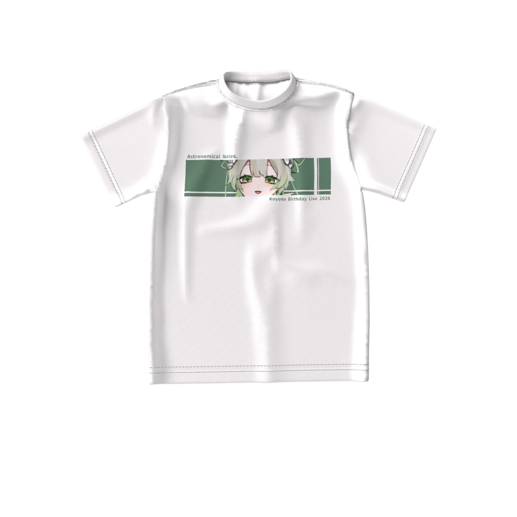 生誕2026 ビッグシルエットTシャツ(2色)