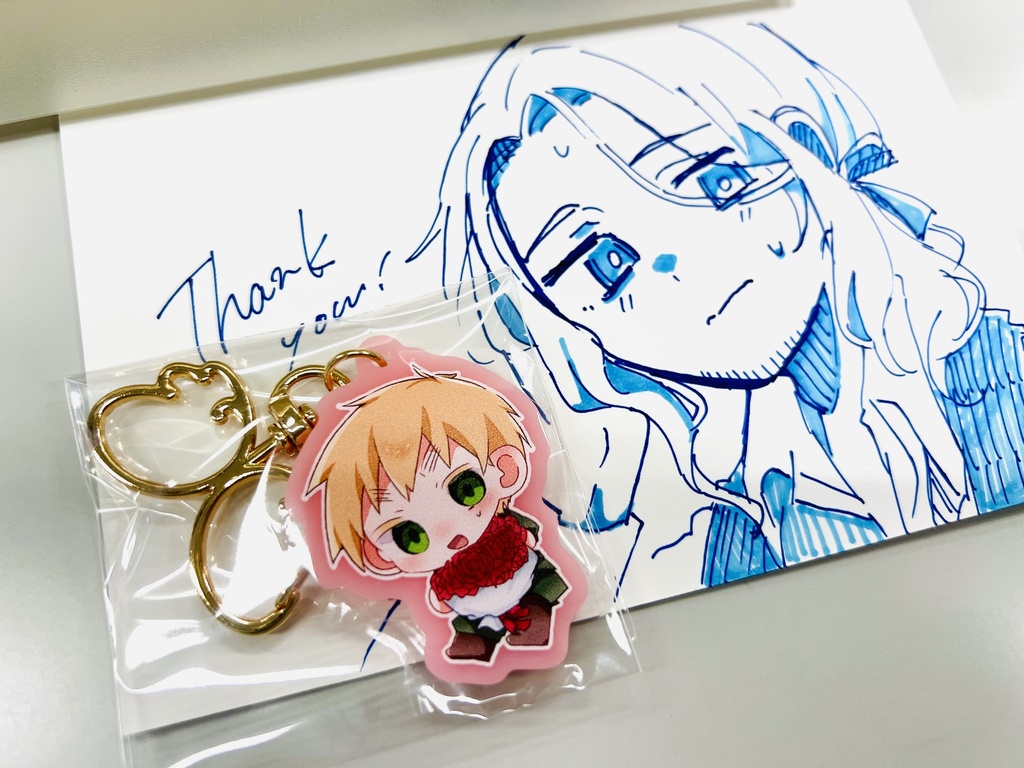 アクリルキーホルダー