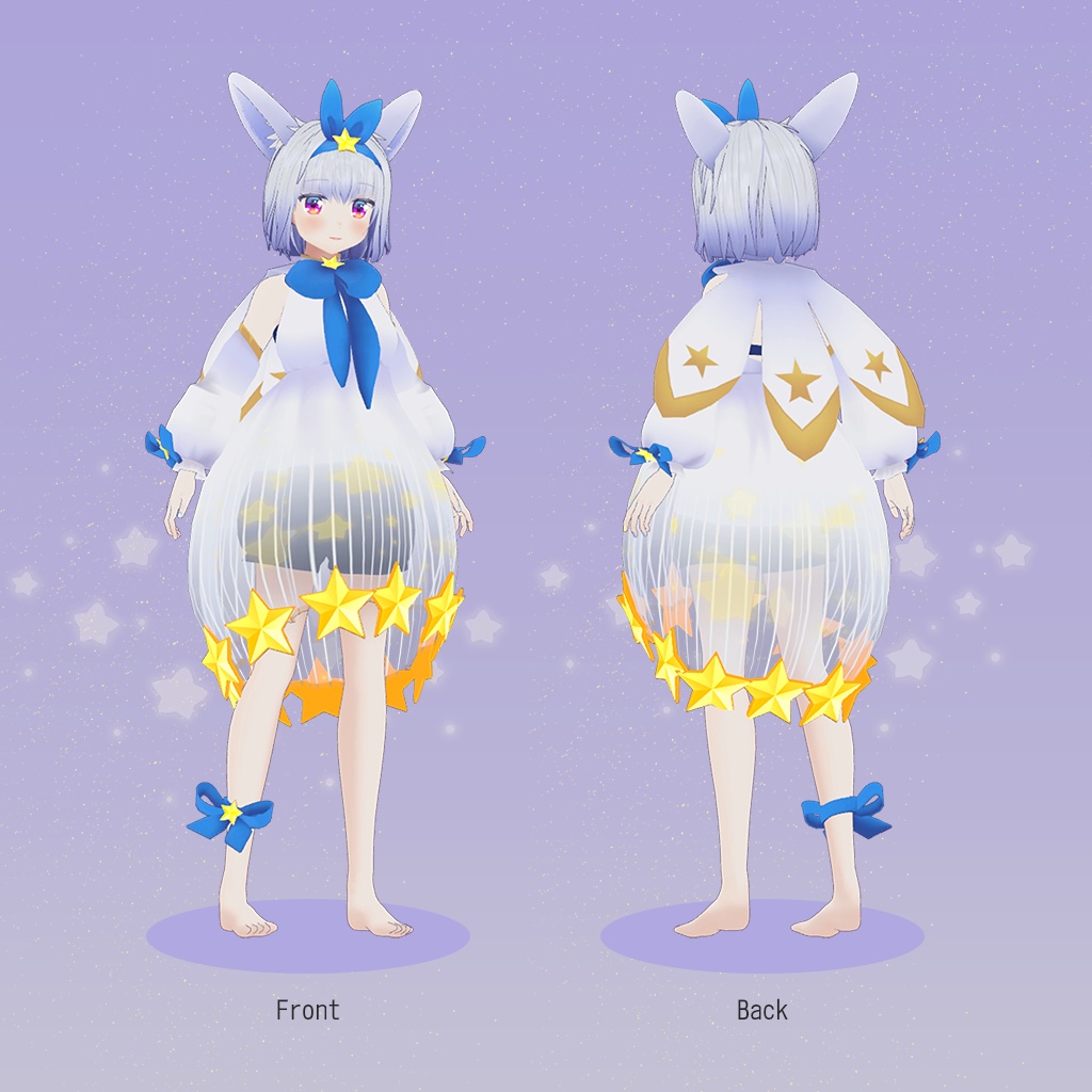 オリジナル3Dモデル「きらり」