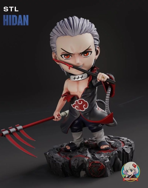 飛段（ナルト疾風伝）– 3Dプリント用 STL（ファンアート）