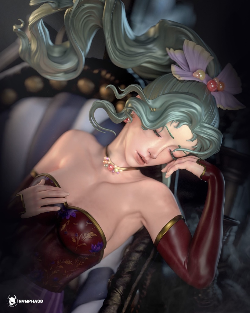 Nympha Terra Branford – 3Dプリント用 STL（ファンアート）