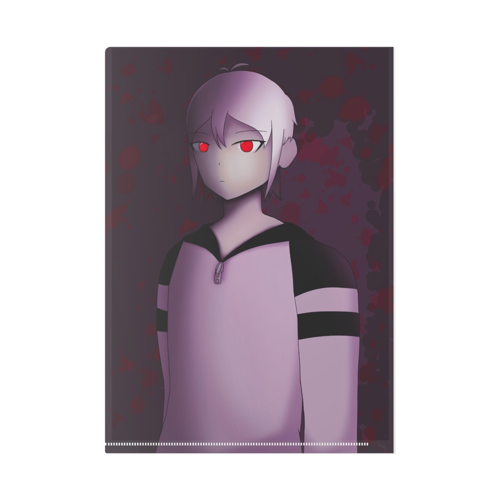 白黒ナイルクリアファイル