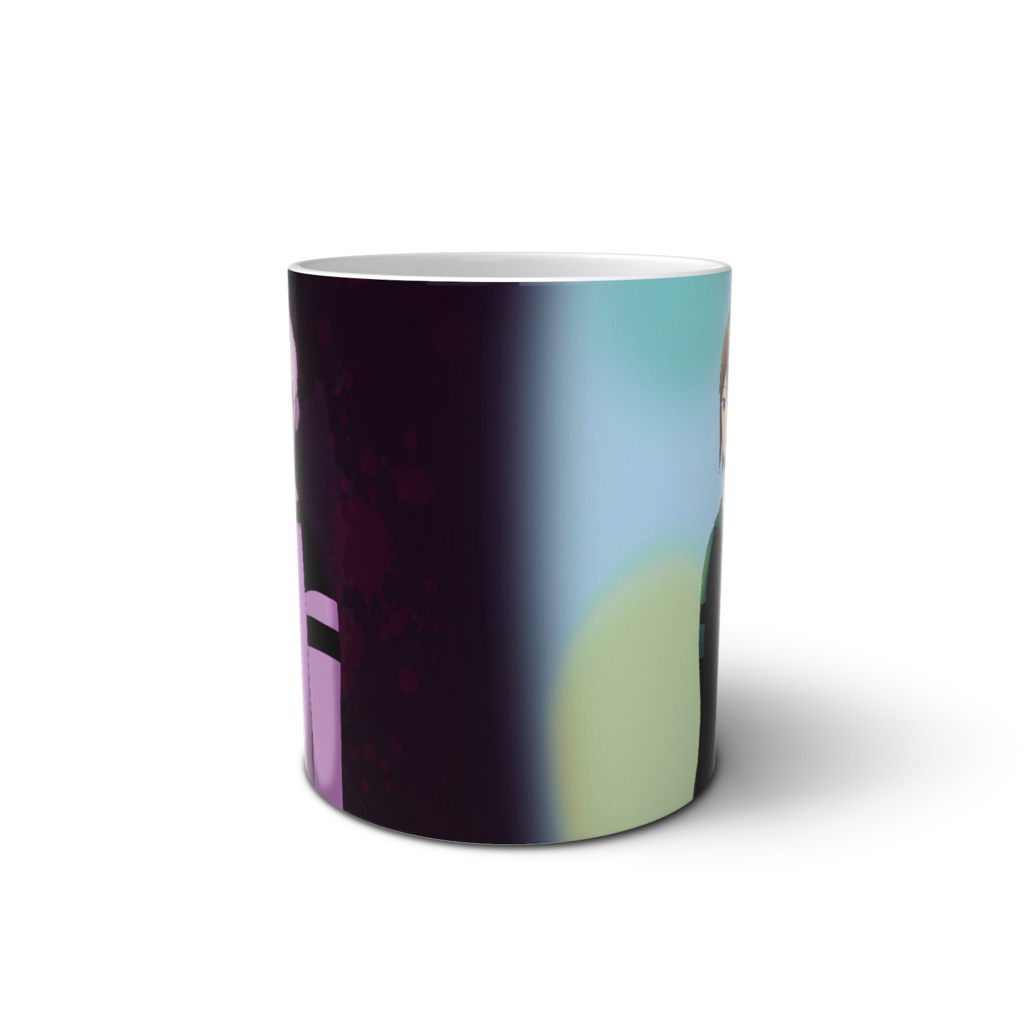 白黒ナイルのマグカップ