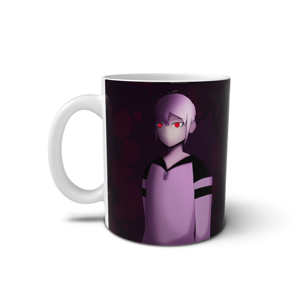 白黒ナイルのマグカップ