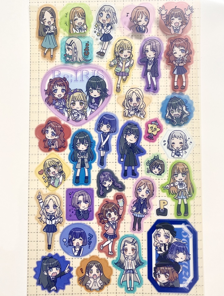 初星オールキャラ詰め合わせシール