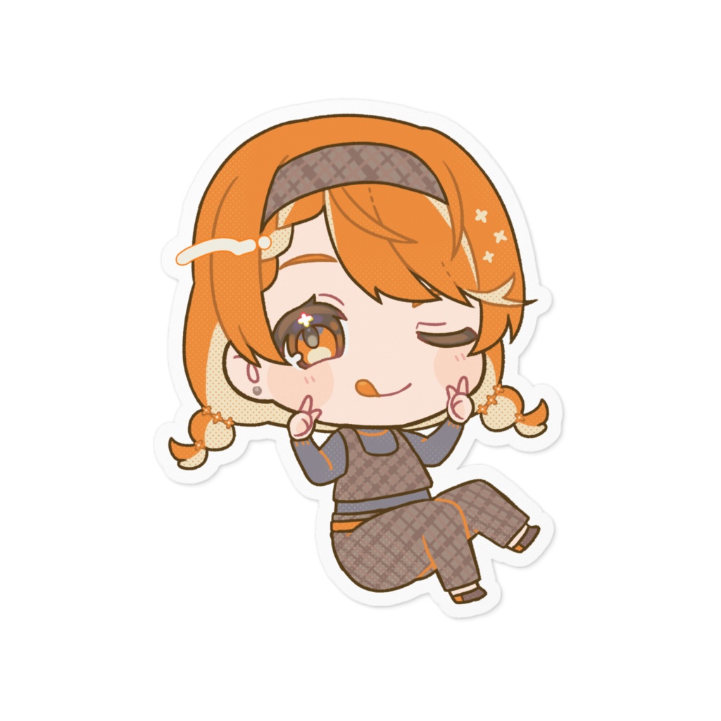 POPGIRL~ORANGE~ステッカー
