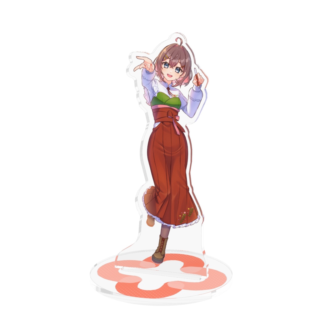 はなさくキービジュアルアクリルフィギュア