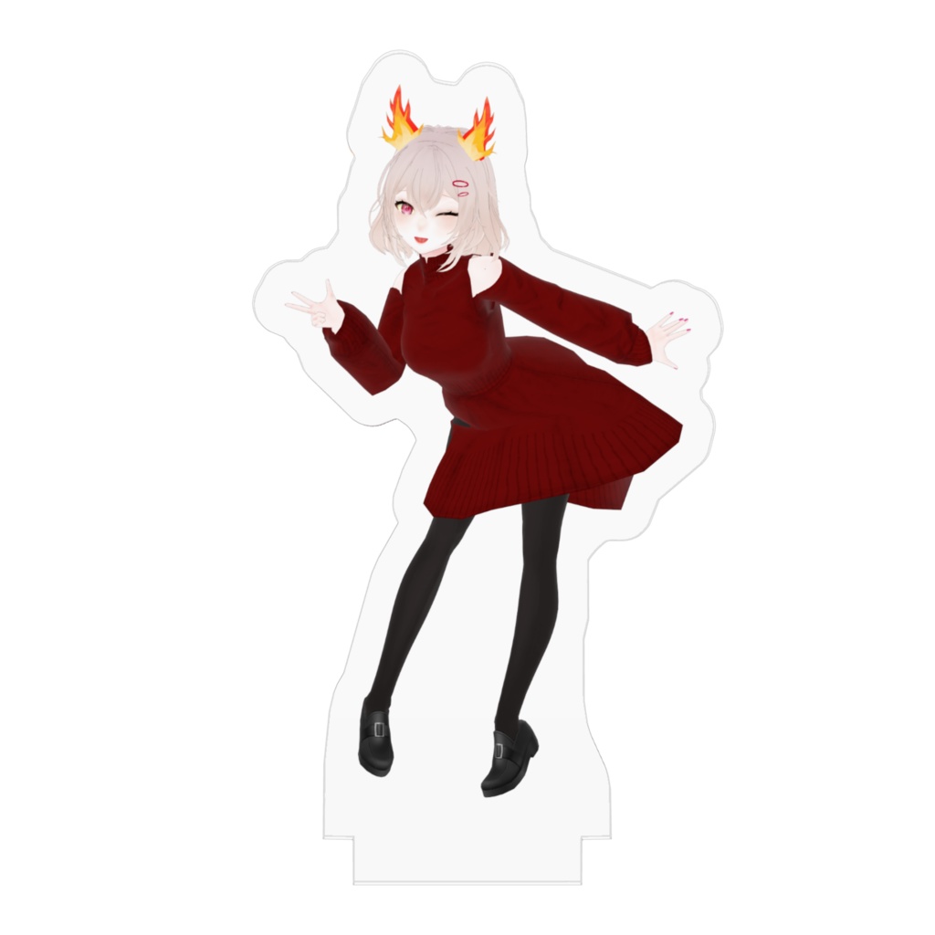 ニットワンピアクスタ