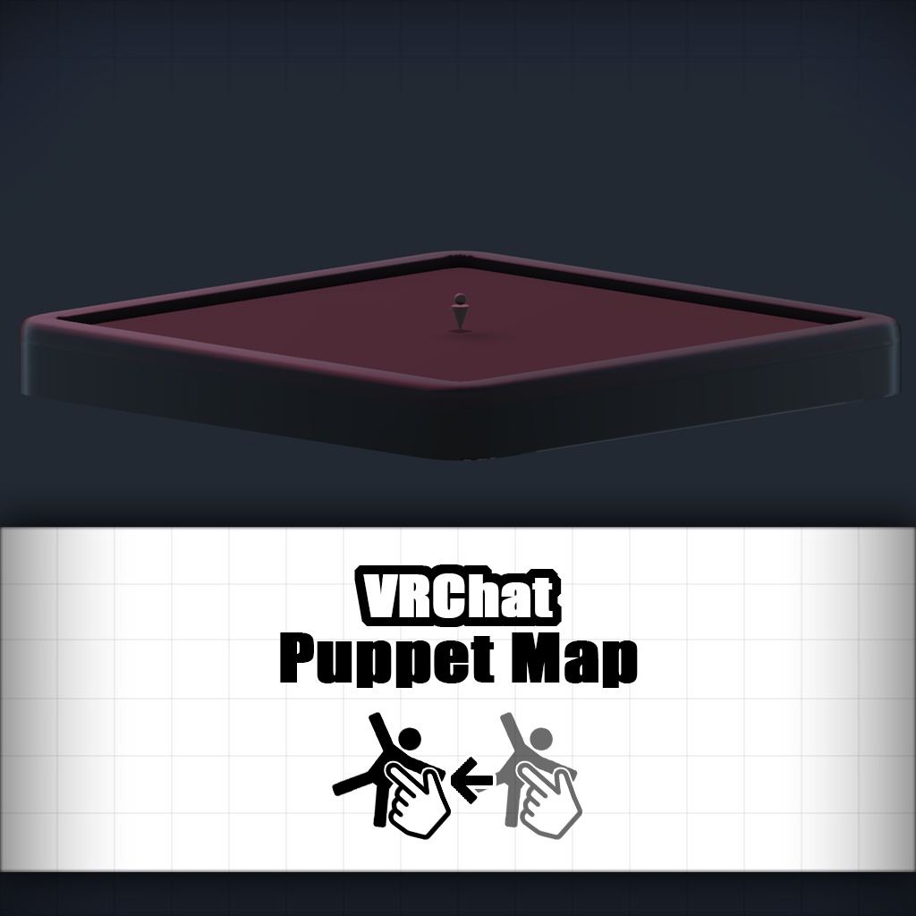 【VRChat】 Puppet Map - 3D minimap