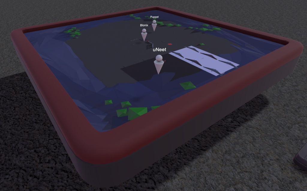 【VRChat】 Puppet Map - 3D minimap