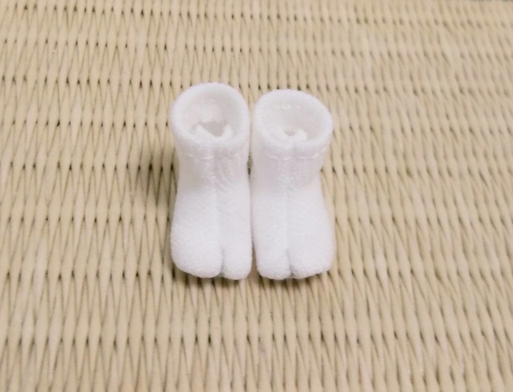 足袋の型紙(ねんどろいどどーる用のみ収録)