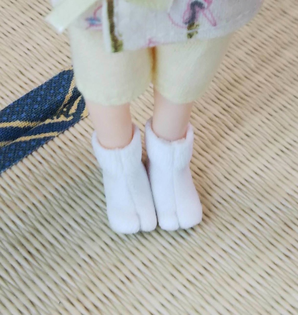 足袋の型紙(ねんどろいどどーる用のみ収録)