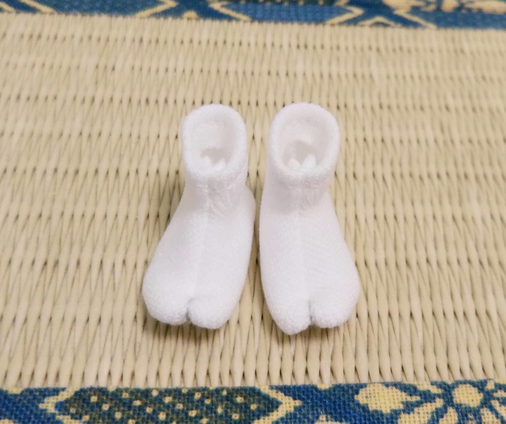 足袋の型紙(オビツ11用のみ収録)