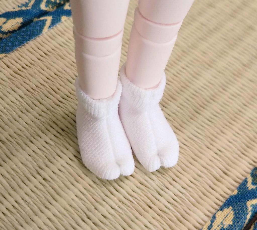 足袋の型紙(オビツ11用のみ収録)