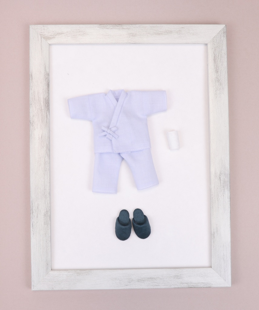 患者衣+スリッパ+前腕包帯